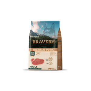 BRAVERY ADULTO IBERIAN PORK MEDIUM LARGE BREED 12 KG