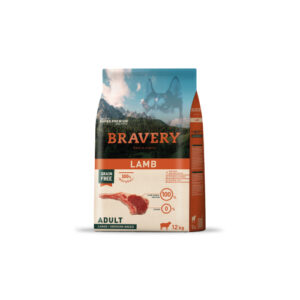 BRAVERY ADULTO LAMB MEDIUM LARGE BREED 12 KG