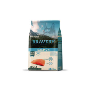 BRAVERY ADULTO SALMON MEDIUM LARGE BREED 12 KG