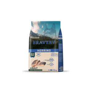 BRAVERY ADULTO HERRING MEDIUM LARGE BREED 12 KG