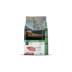 BRAVERY GATO ADULTO POLLO ESTERILIZADO 7 KG