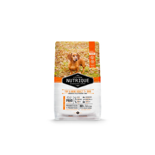 NUTRIQUE TOY & MINI ADULTO SENIOR 3 KG