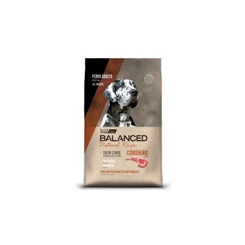 BALANCED NATURAL RECIPE PERRO CORDERO 15 KG4581