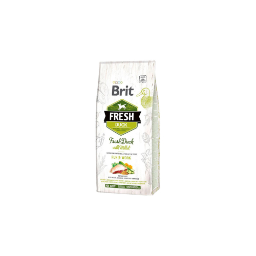 BRIT FRESH DUCK WITH MILLET ADULT RUN&WORK 12 kg
