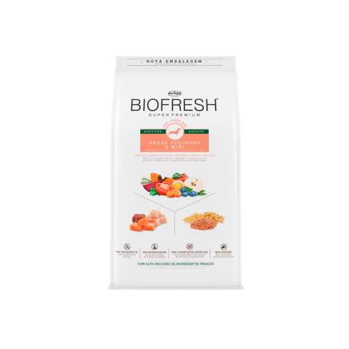 BIOFRESH ADULTO RAZAS PEQUENAS Y MINI 3 KG
