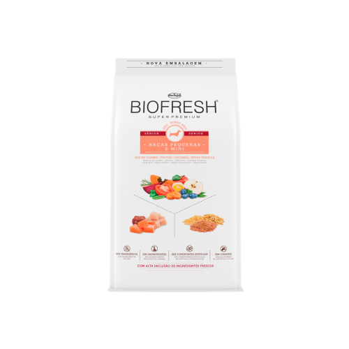 BIOFRESH SENIOR RAZAS PEQUENAS Y MINI 3 KG