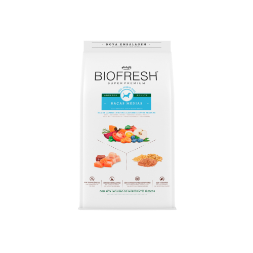 BIOFRESH ADULTO RAZA MEDIANA 10 KG