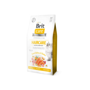 BRIT CARE GATO HAIRCARE HEALTHY & SHINY COAT SALMON & CHICKEN 7 KG