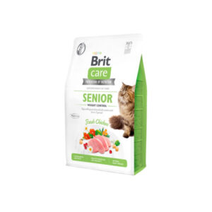 BRIT CARE CAT GRAIN-FREE SENIOR WEIGHT CONTROL 7 KG