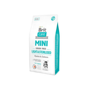 BRIT CARE MINI GRAIN FREE LIGHT & STERILISED 2 KG