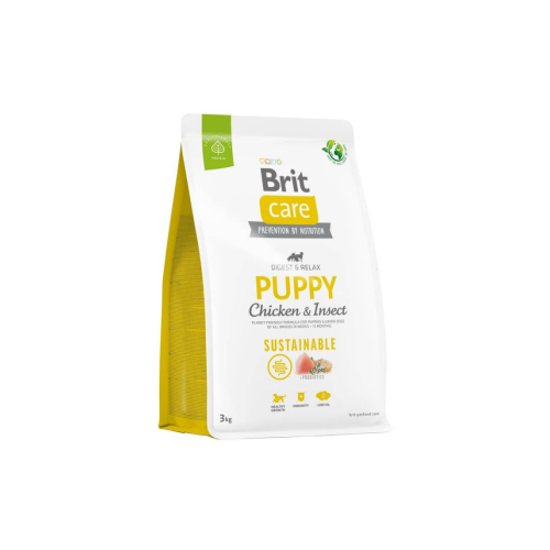 BRIT CARE DOG CHICKEN INSECT PUPPY 3 KG