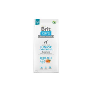 BRIT CARE GRAIN FREE JUNIOR LARGE SALMON 12 KG