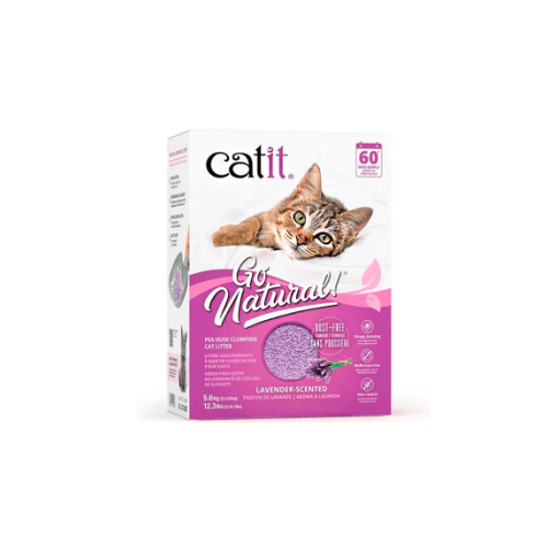 CATIT GO NATURAL ARENA BIODEGRABLE LAVANDA 5.6KG