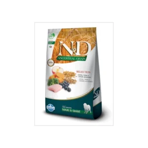 N&D Ancestral Grain Canine Adulto Max & Giant Carne y Cereal - 15 Kg