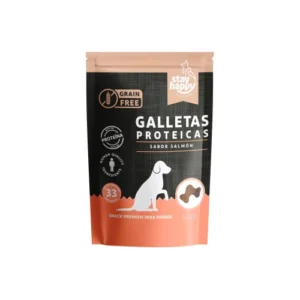 Galletas Perro Stay Happy Sin Grano Salmón 140