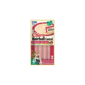 Churu Hairball Control – Chicken Recipe gato 4 unidades