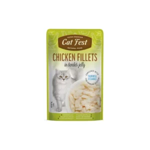 Cat Fest Filetes de Pollo en Gelatina 70 Gr