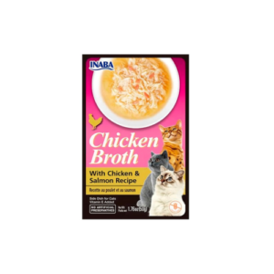 Churu Broth Chicken Salmon Recipe 50gr gato