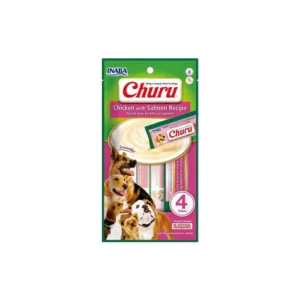 Churu Pollo con Salmon – 4und perro