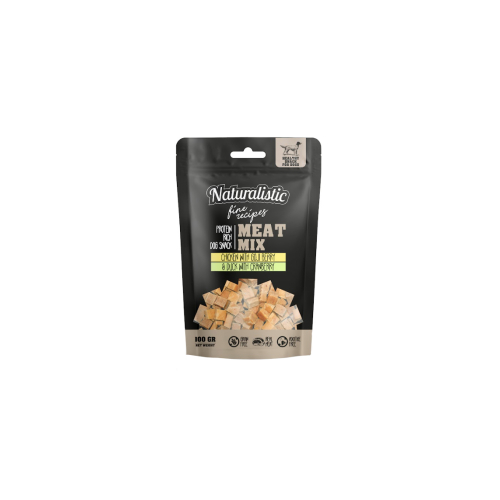 Naturalistic Meatmix chicken/goji berry & duck/cranberry 100Gr