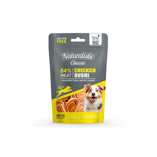 Snack Naturalistic Chicken Sushi 100Gr