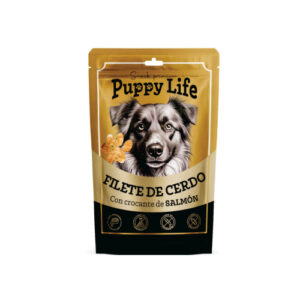 Puppy Life - Filte de Cerdo con crocante de Salmón Atlántico