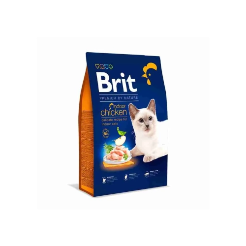Brit Premium by Nature Cat indoor chicken 1,5KG