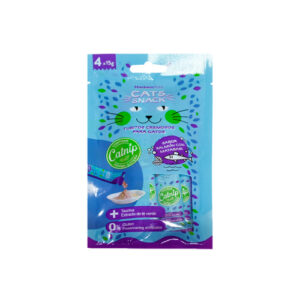 Snack Gato Cremoso Sabor Salmón Bolsa 4x 15g