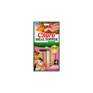 Golosina perro Dog Meal Topper Pollo & Salmón 4 tubitos