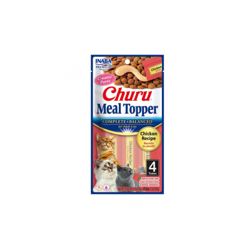 Golosina Churu Cat Meal Topper Pollo gato 4 tubitos