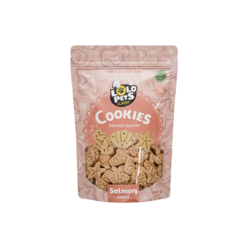 Galletas Lolo Pets Cookies Salmon 350g