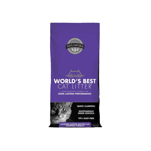 ARENA Sanitaria Natural World's Best Cat Litter Multicat Lavanda 3,18kg