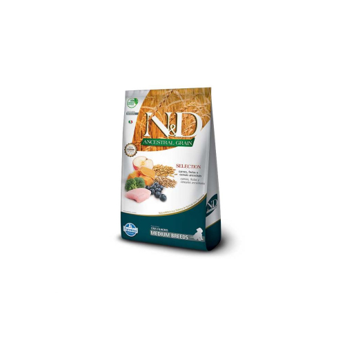 N&D Grano Ancestral Selection para Cachorros Medianos 15 kg