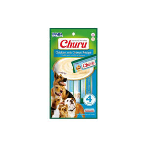Churu Pollo con Queso – 4und perro