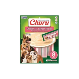 Churu Pollo con Salmon – 8und perro
