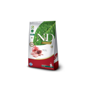 N&D Gato Kitten Sin Granos Pollo y Granada 1.5KG