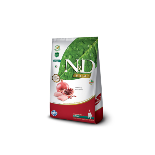 N&D Gato Kitten Sin Granos Pollo y Granada 1.5KG