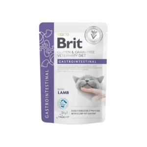 Alimento humedo para gatos Brit veterinary Gastrointestinal con Pollo Sin Cereales 85 g