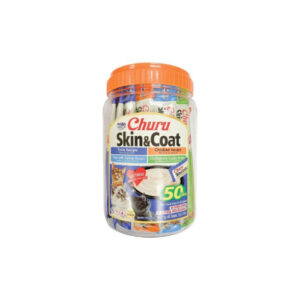 POTE CHURU CAT SKIN&COAT 50 UNIDADES