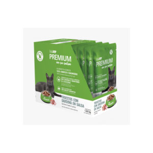 Pack 12 Pouch Premium Sardina Gato Adulto 85 g